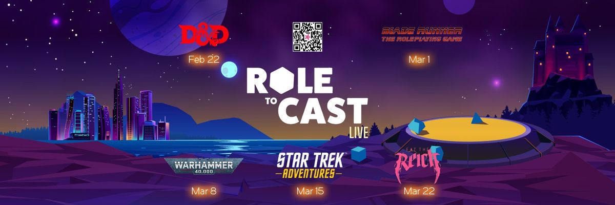 Role To Cast Live (Adelaide Fringe 2025)