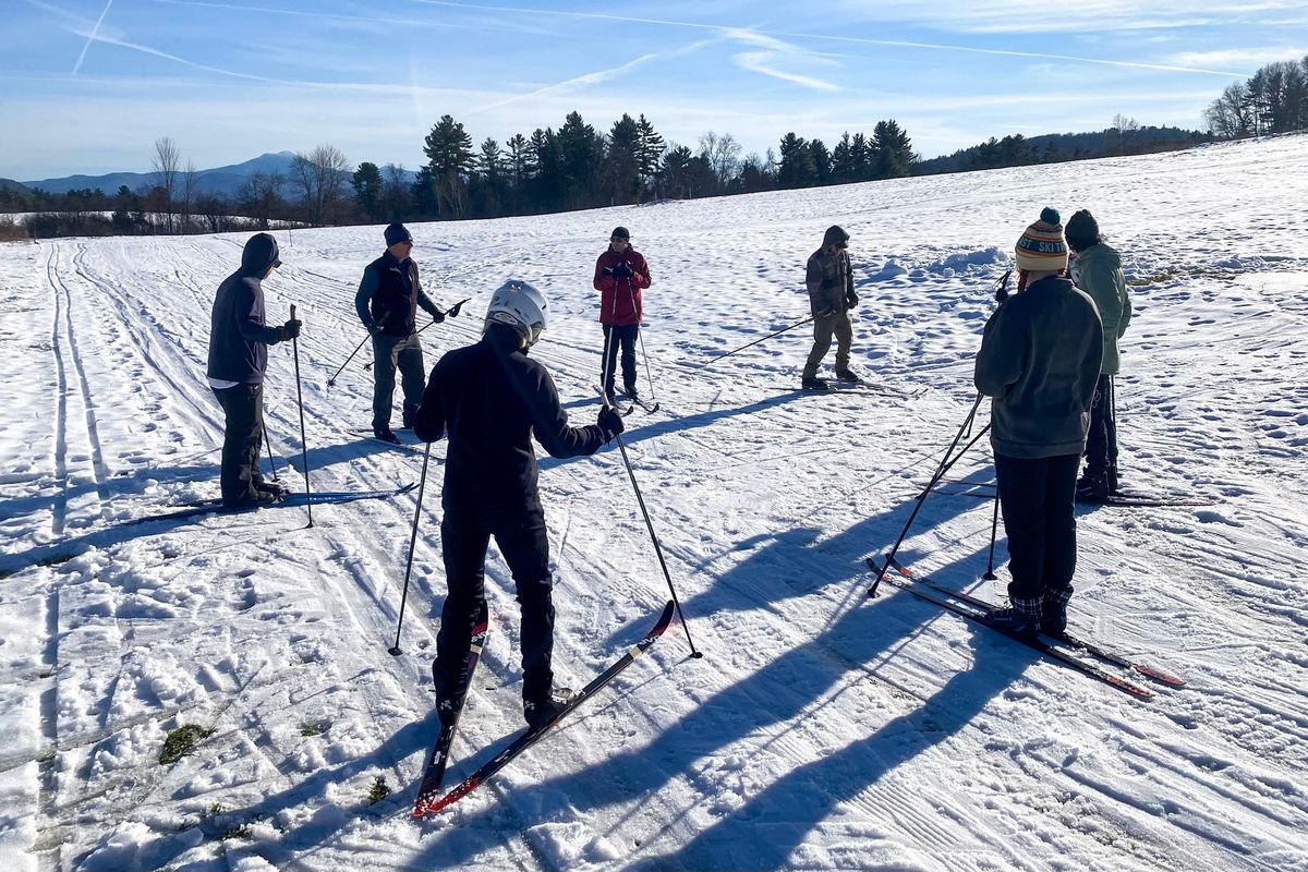 Beginner XC Ski Clinics at Catamount OFC