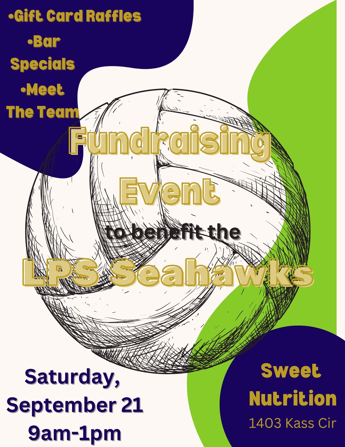 Fundraiser to benefit LPS Seahawk Volleyball Team