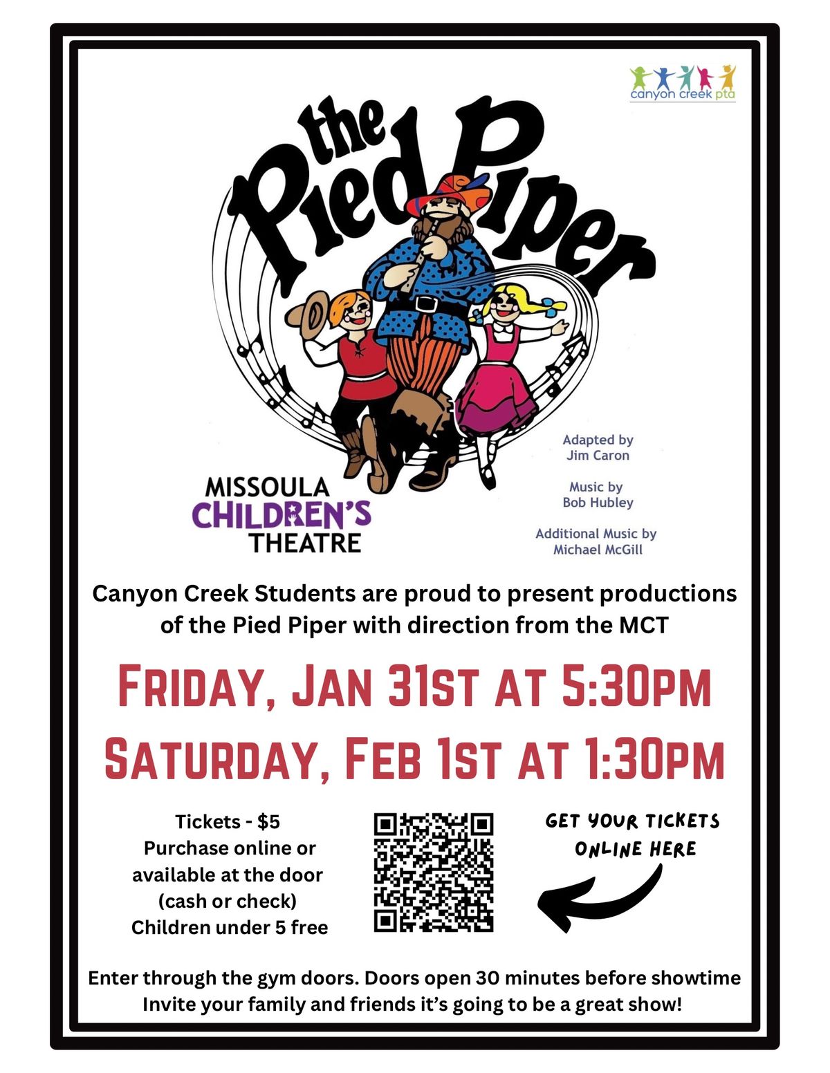 The Pied Piper - Canyon Creek School Play