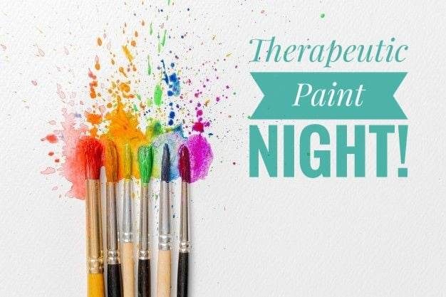 Therapeutic Paint Night!
