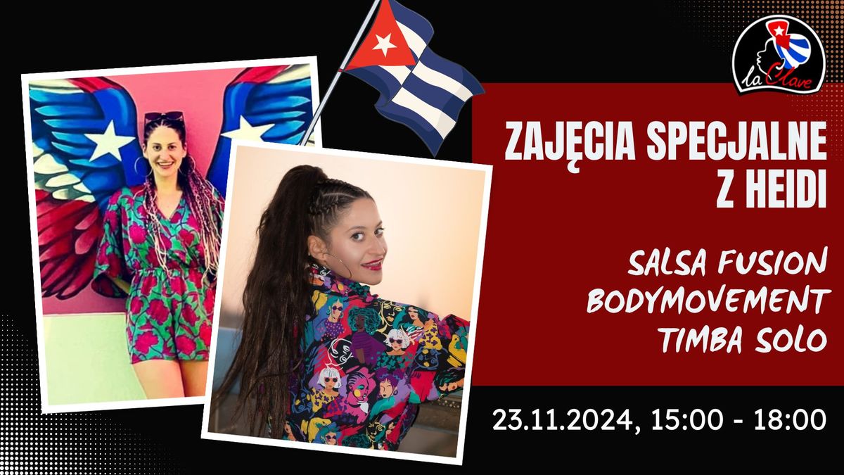 Kuba\u0144ska Sobota z Heidi - Zaj\u0119cia specjalne 23.11 godz. 15:00