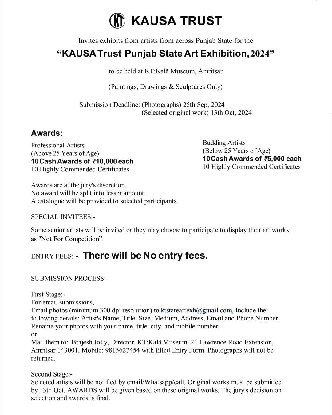 KAUSA TRUST Art Exhibition