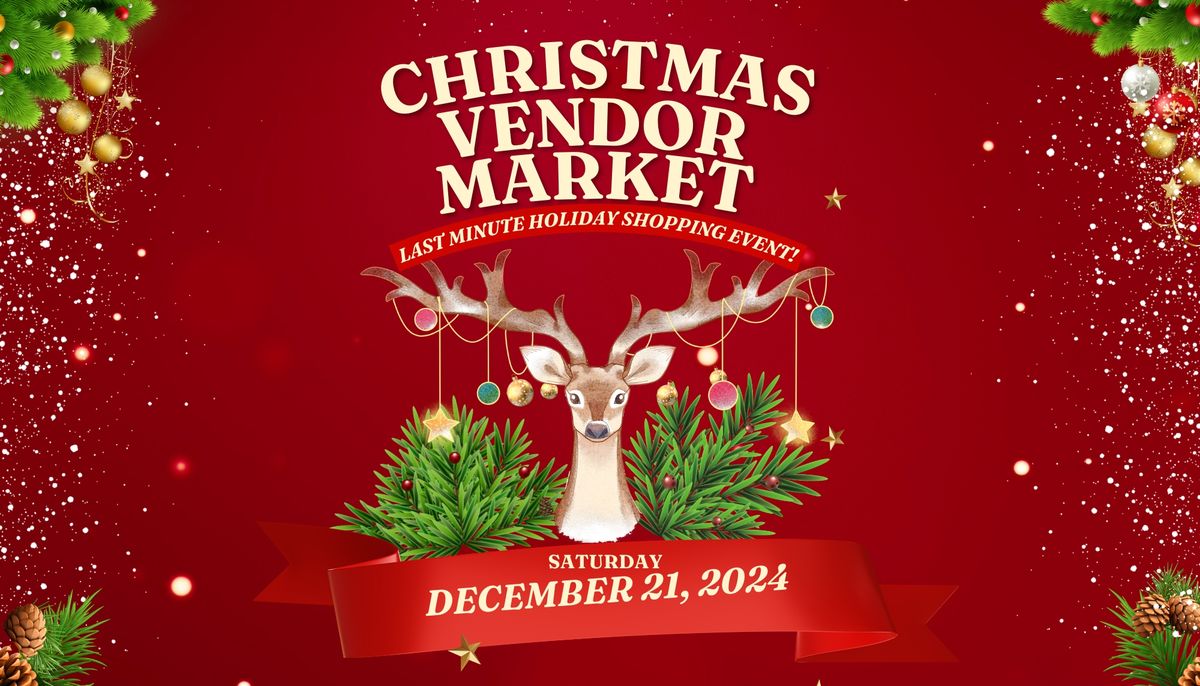 Christmas Vendor Market