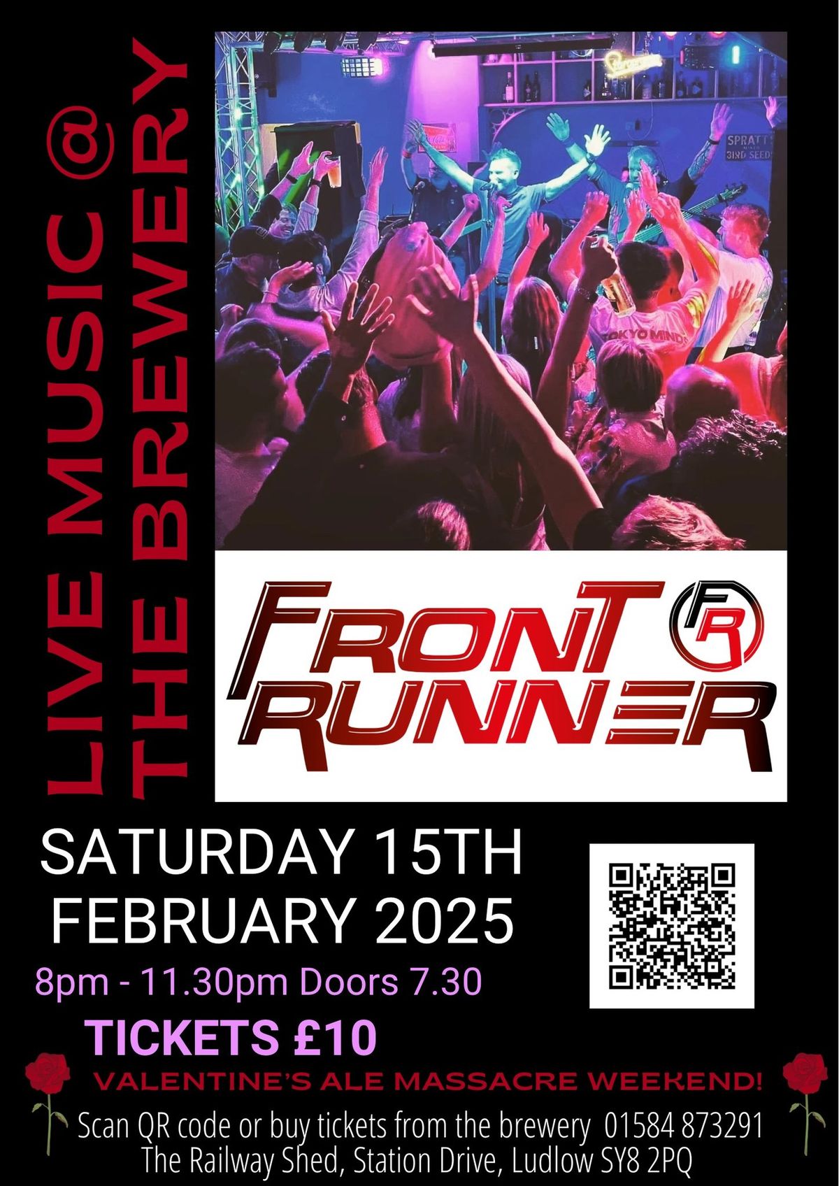 Frontrunner: Live Music at the brewery VALENTINE'S ALE MASSACRE 2025