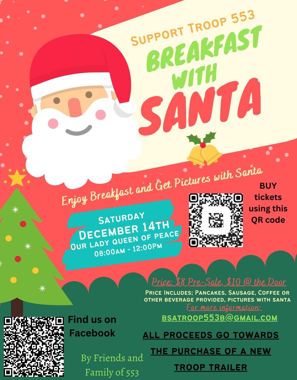 Pancake Breakfast with Santa 