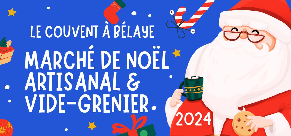 March\u00e9 de No\u00ebl Artisanal et Vide-grenier 2024