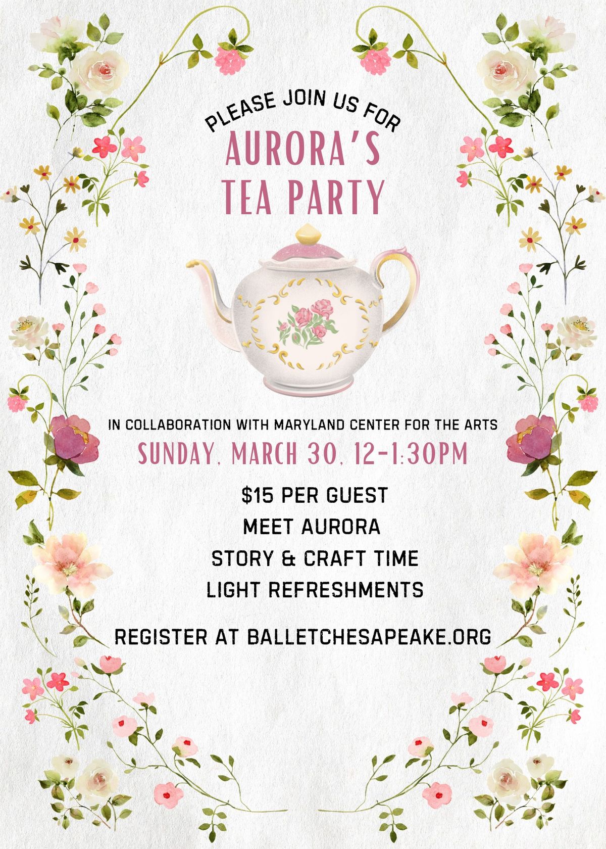 Aurora's Tea Party