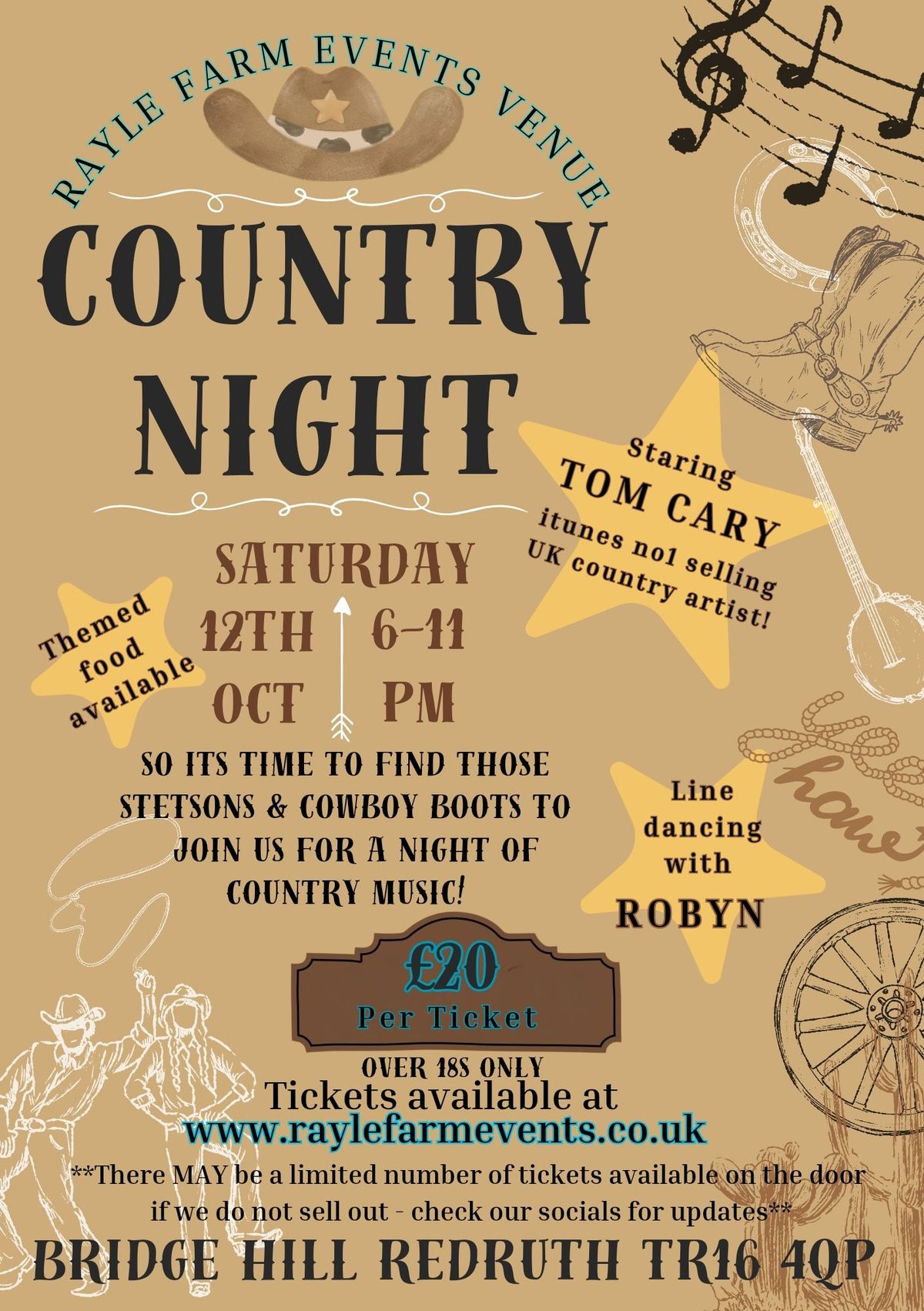 Rayle Farm Country Night