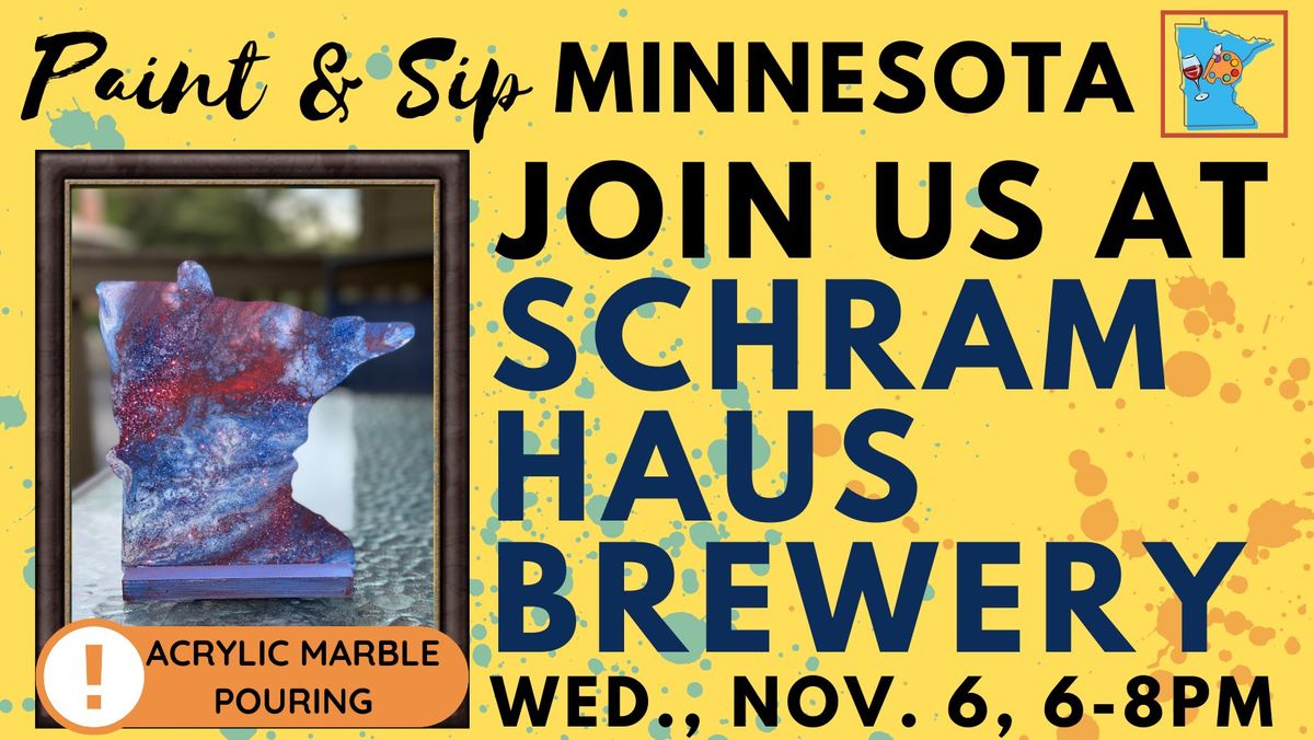 November 6 Paint & Sip at Schram Haus Brewery