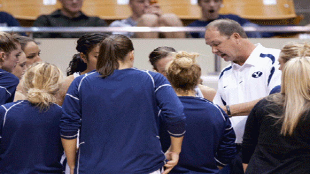 Weber State Wildcats at BYU Cougars Womens Volleyball at Smith Fieldhouse