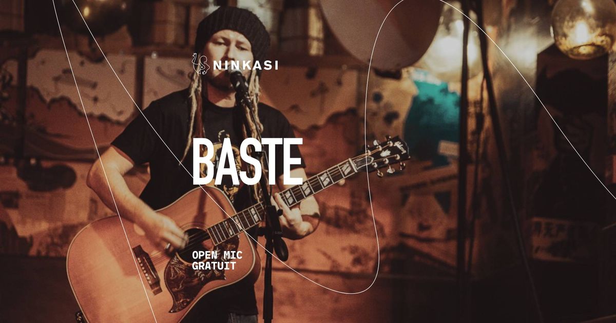 Open Mic avec Baste