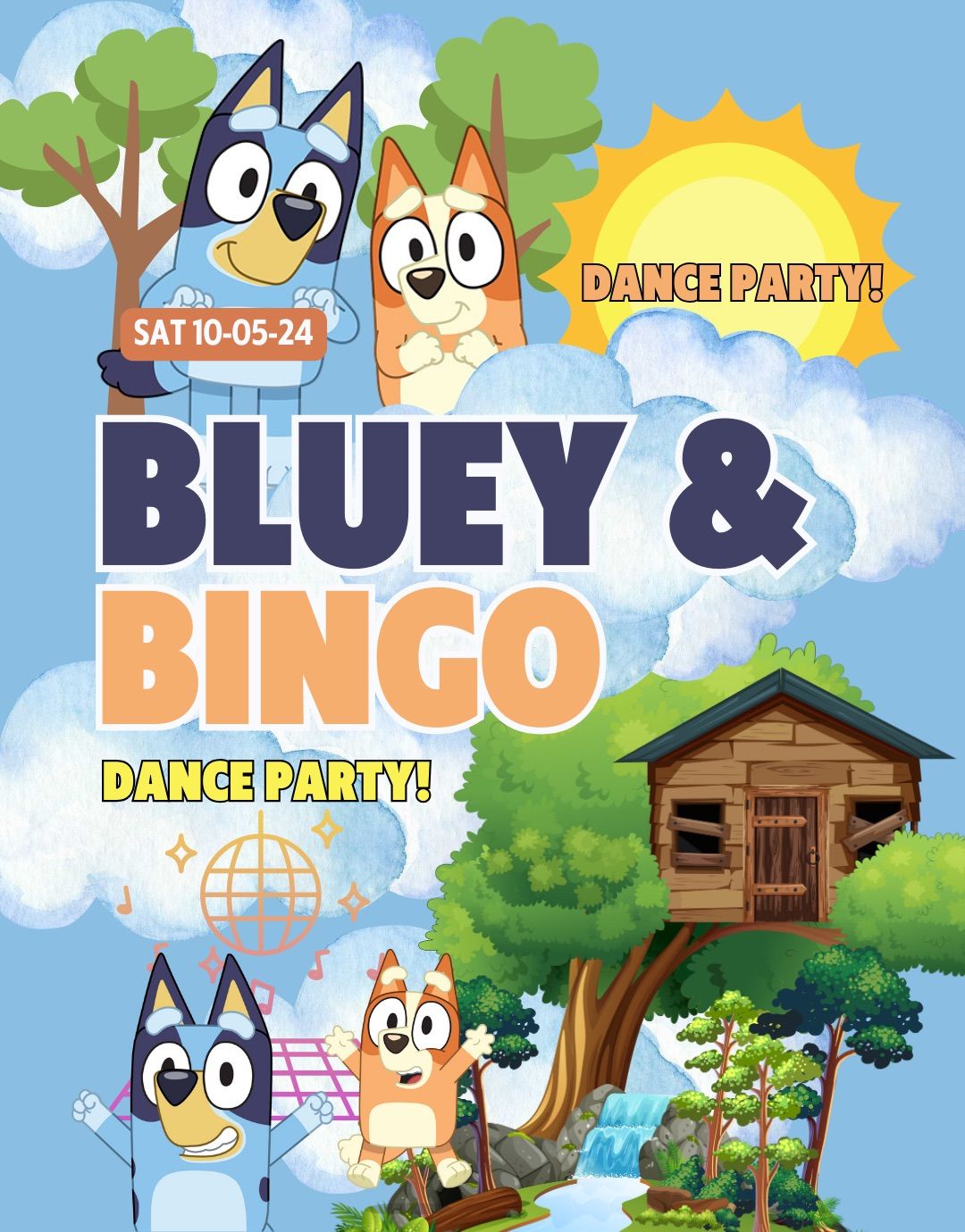 Bluey & Bingo Dance Party! Meet & Greet