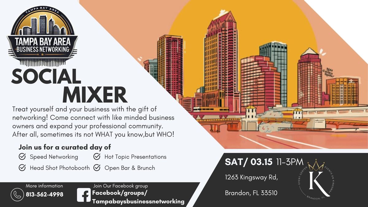 Tampa Bay Business Networking Social Mixer