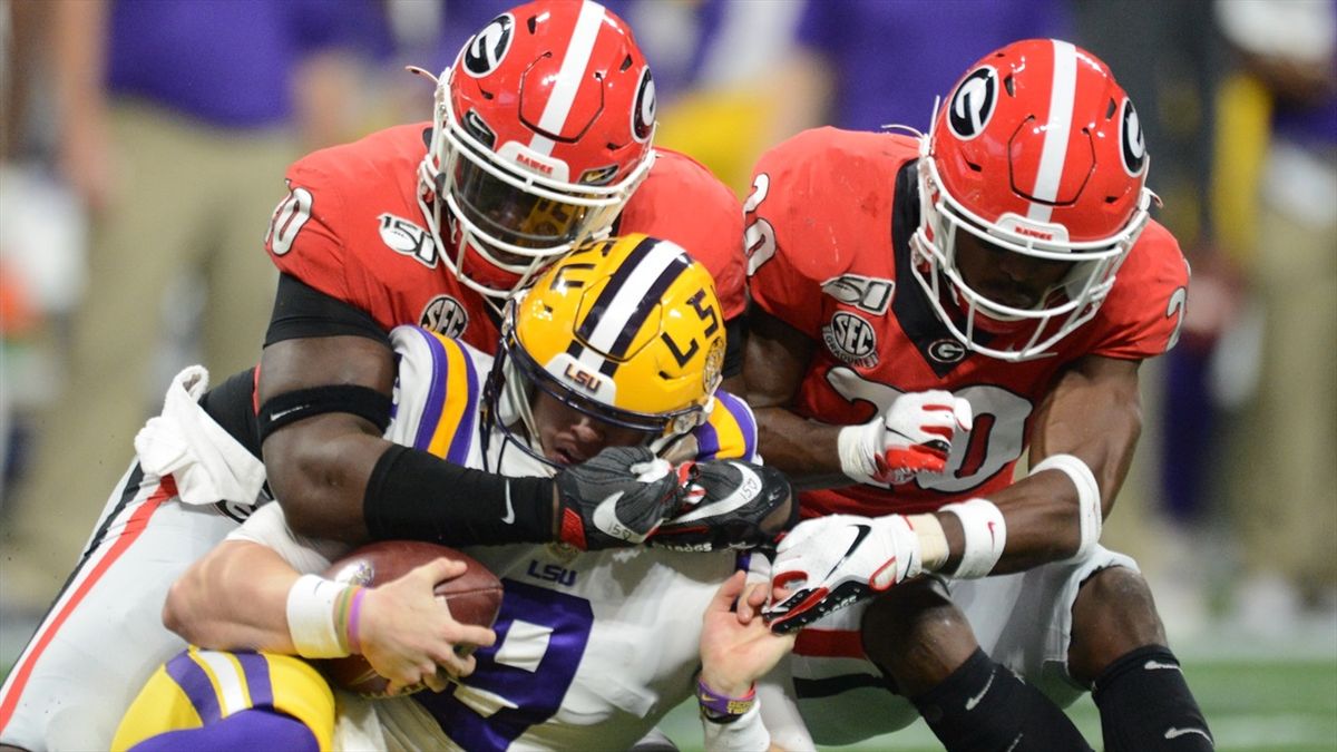 Georgia Bulldogs vs. LSU Tigers