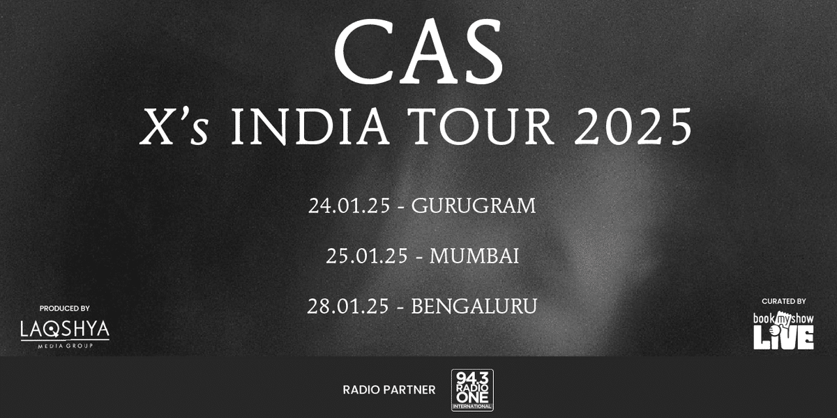 Cigarettes After Sex X's India Tour 2025