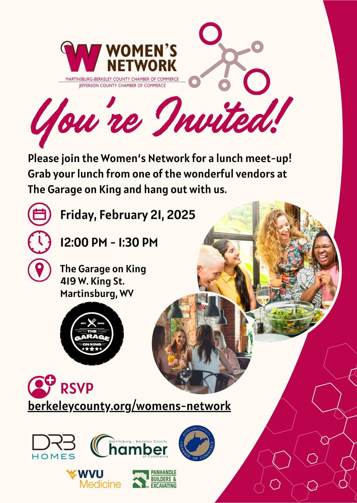 Women's Network Lunch Meet-Up at The Garage