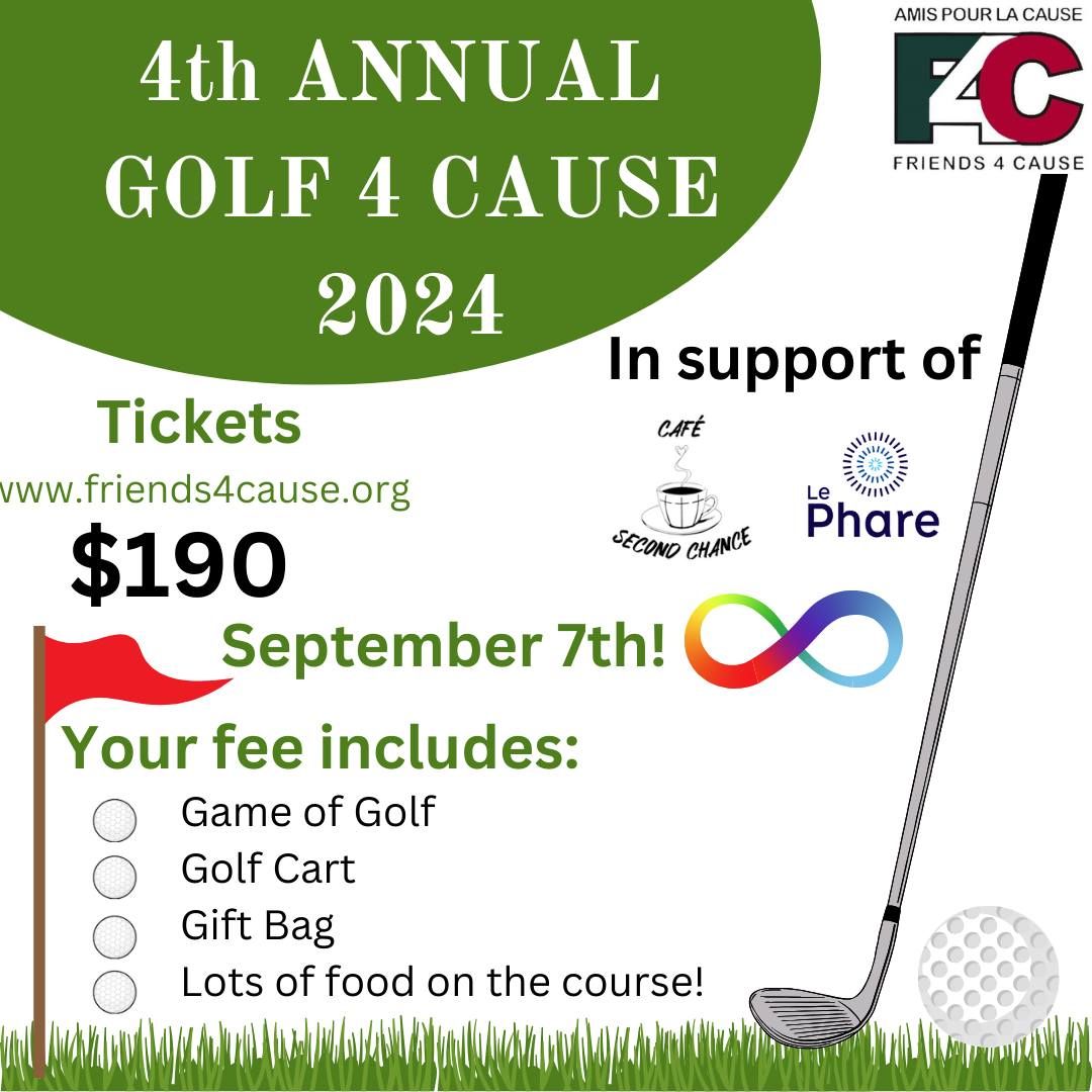 Golf 4 Cause Fundraiser 2024