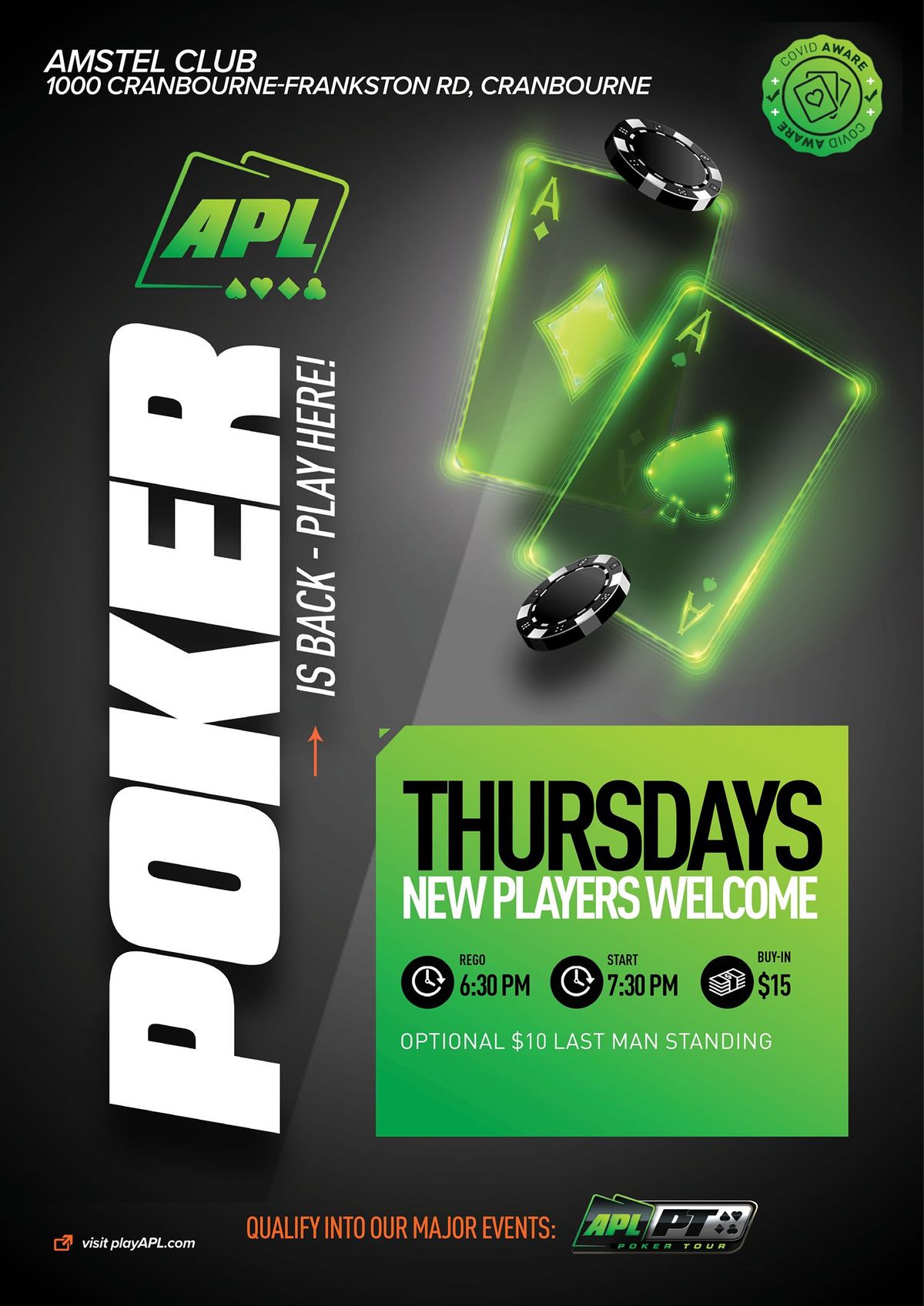 APL POKER - All welcome