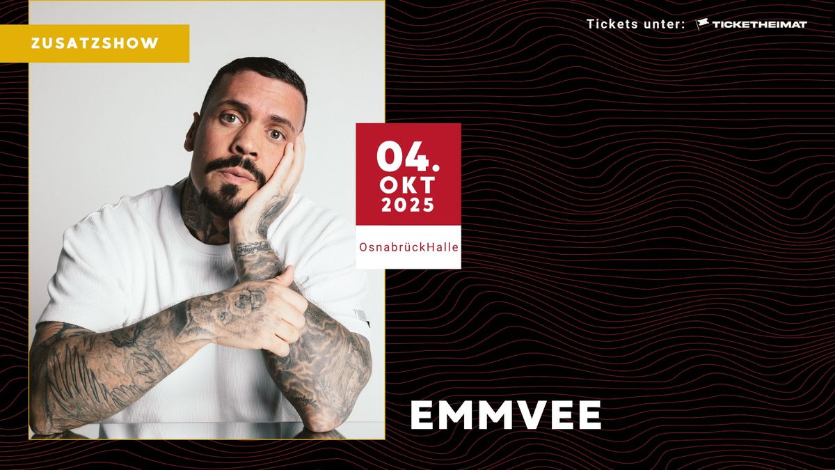 Zusatzshow: EMMVEE, 04.10.2025 - Osnabr\u00fcckHalle