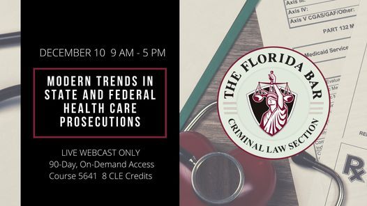 Modern Trends in State and Federal Health Care Prosecutions