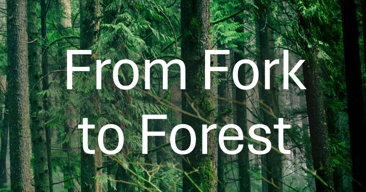 From Fork to Forest: A Climate Talk & Tasting