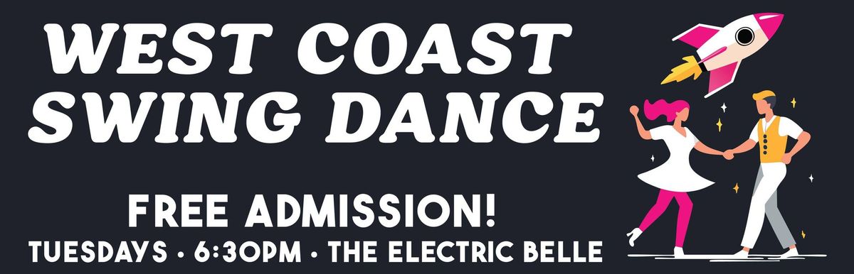 West Coast Swing Dancing Class at The Electric Belle 