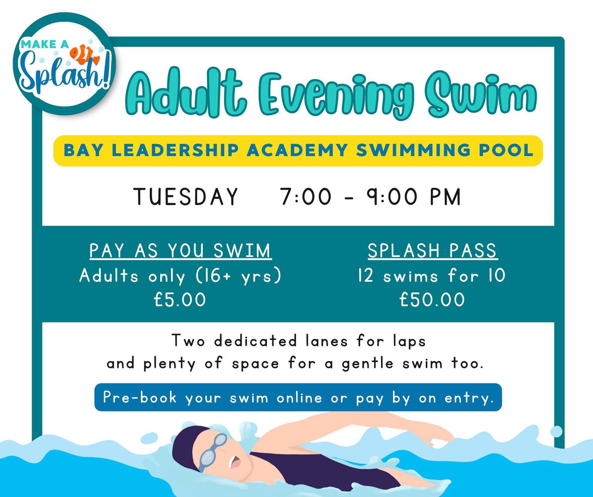 Adult Evening Swim