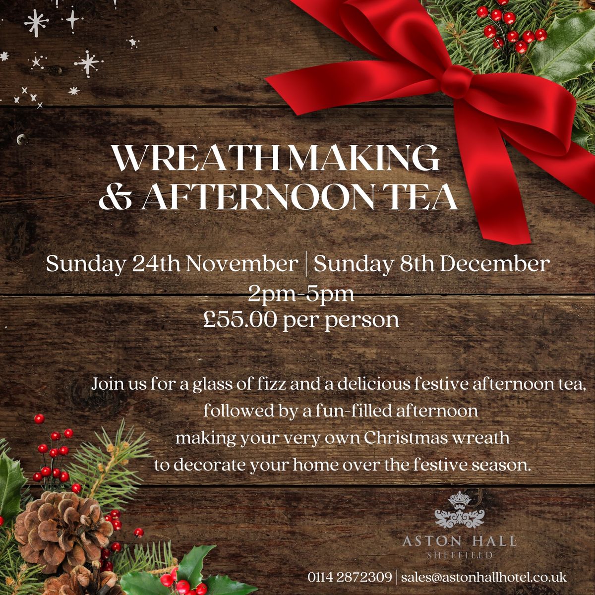 Wreath Making and Afternoon Tea