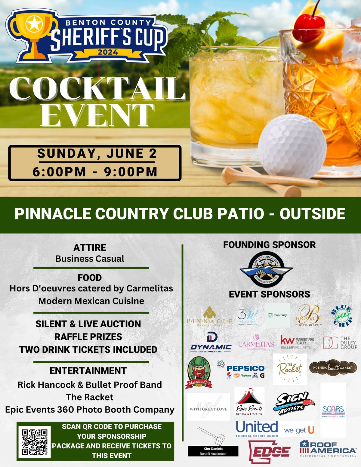 Benton County Sheriff's Cup Cocktail Event