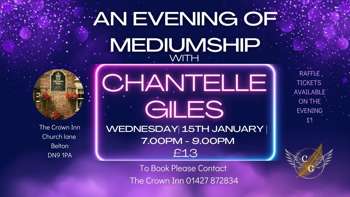 An Evening Of Mediumship At The Crown Inn - Belton