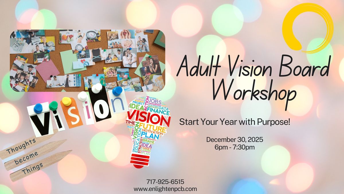 Adult Vision Board Workshop