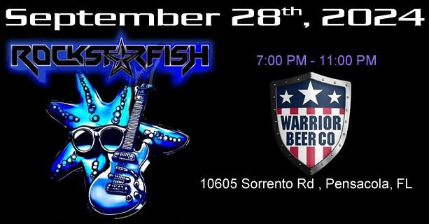 Rockstarfish @ Warrior Beer Co