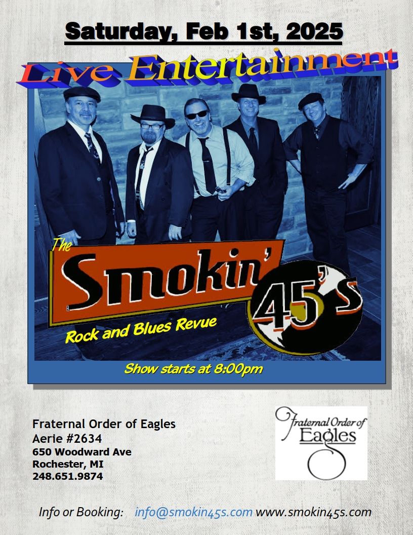 The Smokin' 45s at Rochester Eagles