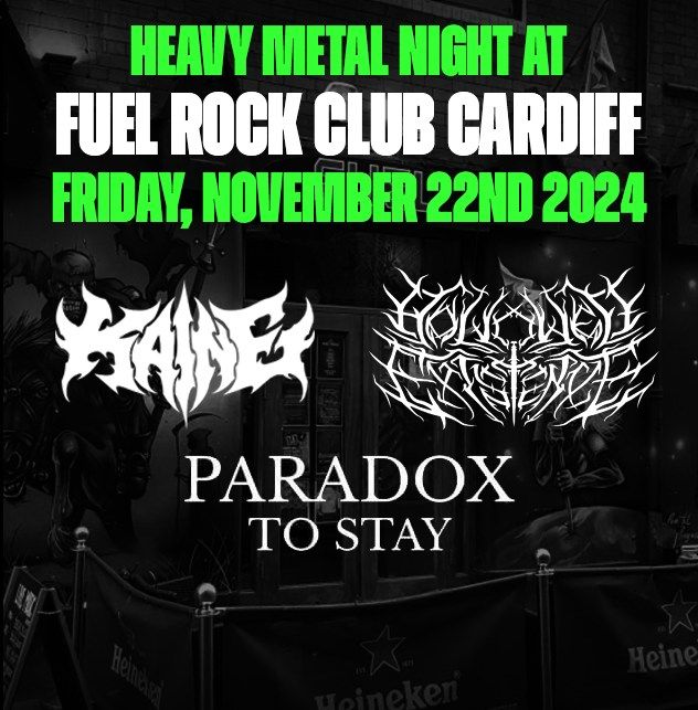 Kaine at Fuel Rock Club, Cardiff (22\/11\/24)