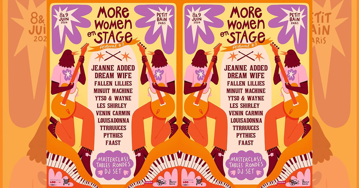More Women On Stage Festival #3 - 8 & 9 juin 2024