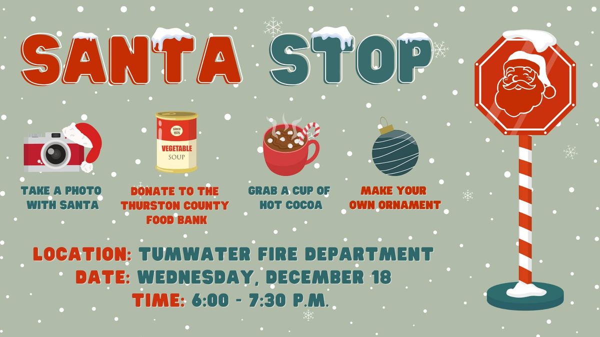 Santa Stop: Tumwater Fire Department