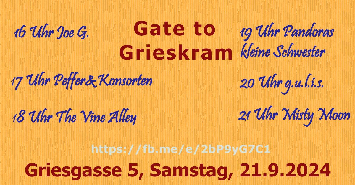 Gate to Grieskram 2024