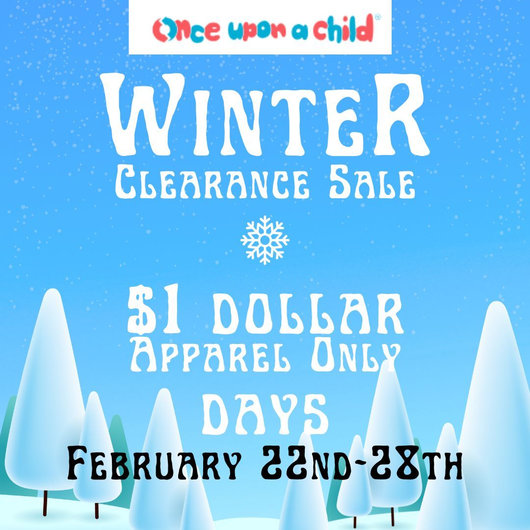 Dollar Days: Winter Apparel Clearance