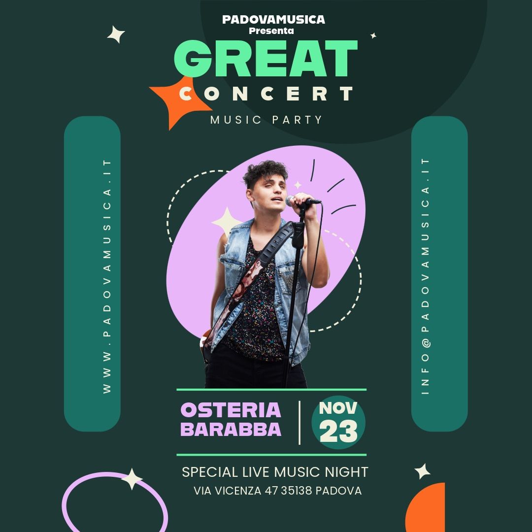 PADOVA MUSICA PRESENTA \/\/GREAT CONCERT PARTY 