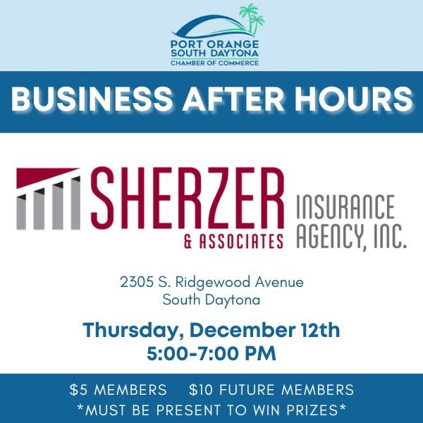 Business After Hours - Sherzer Insurance