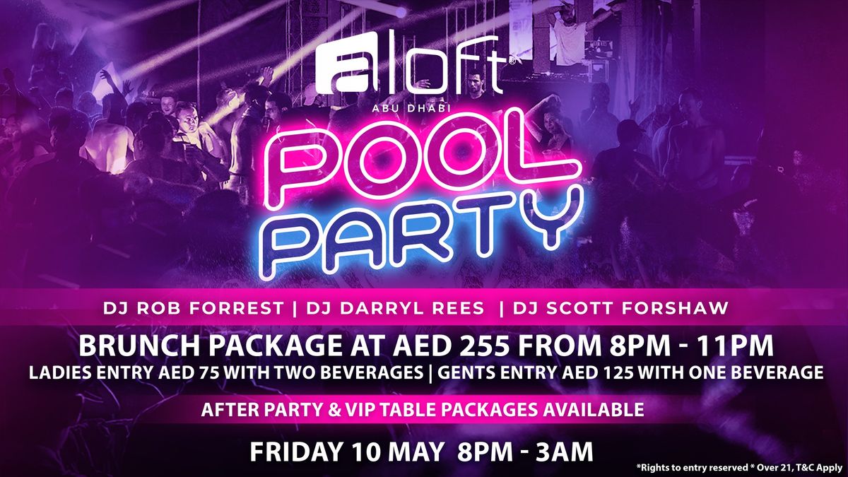Aloft Pool Party