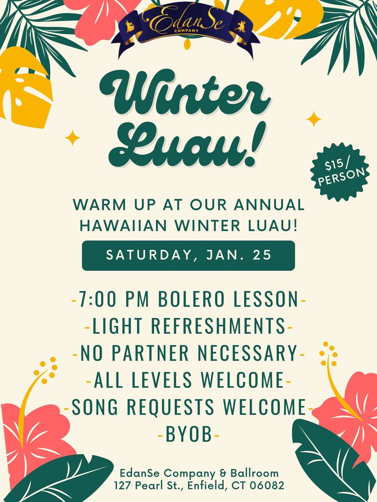 Winter Hawaiian Luau!