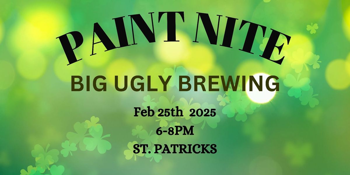 St. Patrick's Day Paint Nite