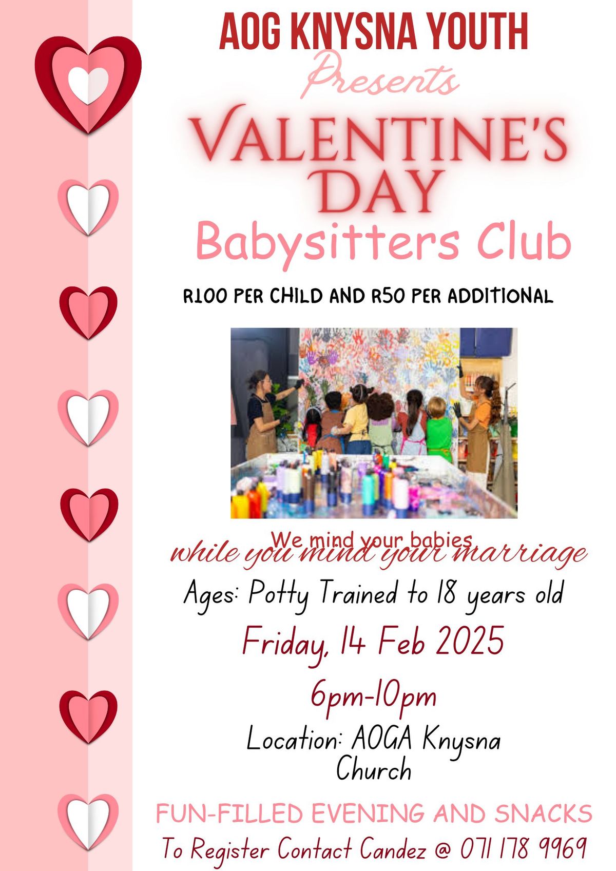 AOG Knysna Valentine's Babysitters Club