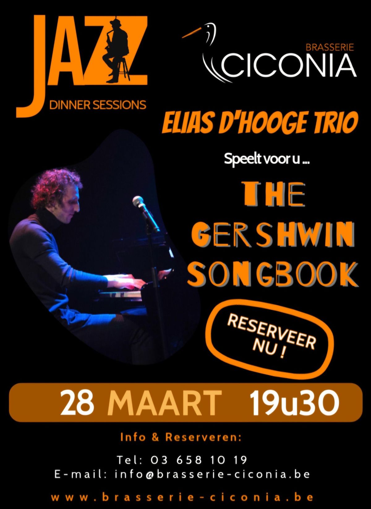 Jazz Diner Sessions - Elias D'Hooge