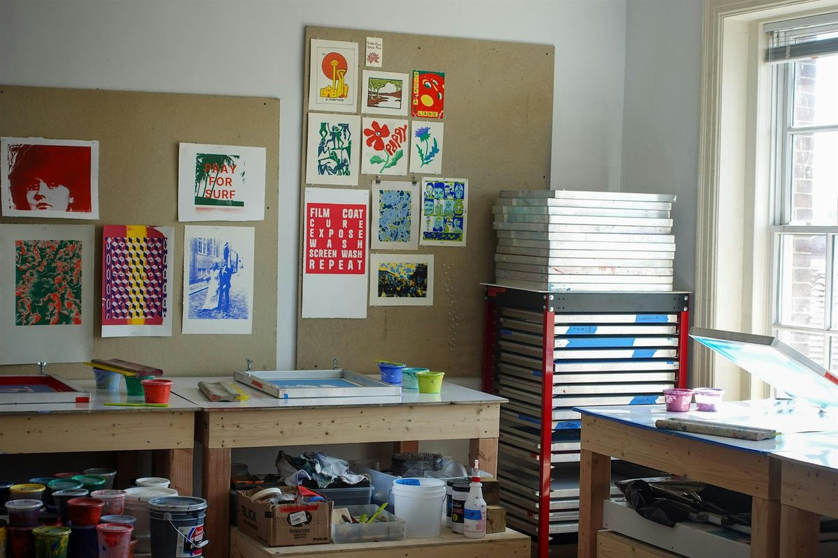 Analog Silkscreen Printing Mini-Semester with Mike O' Brien