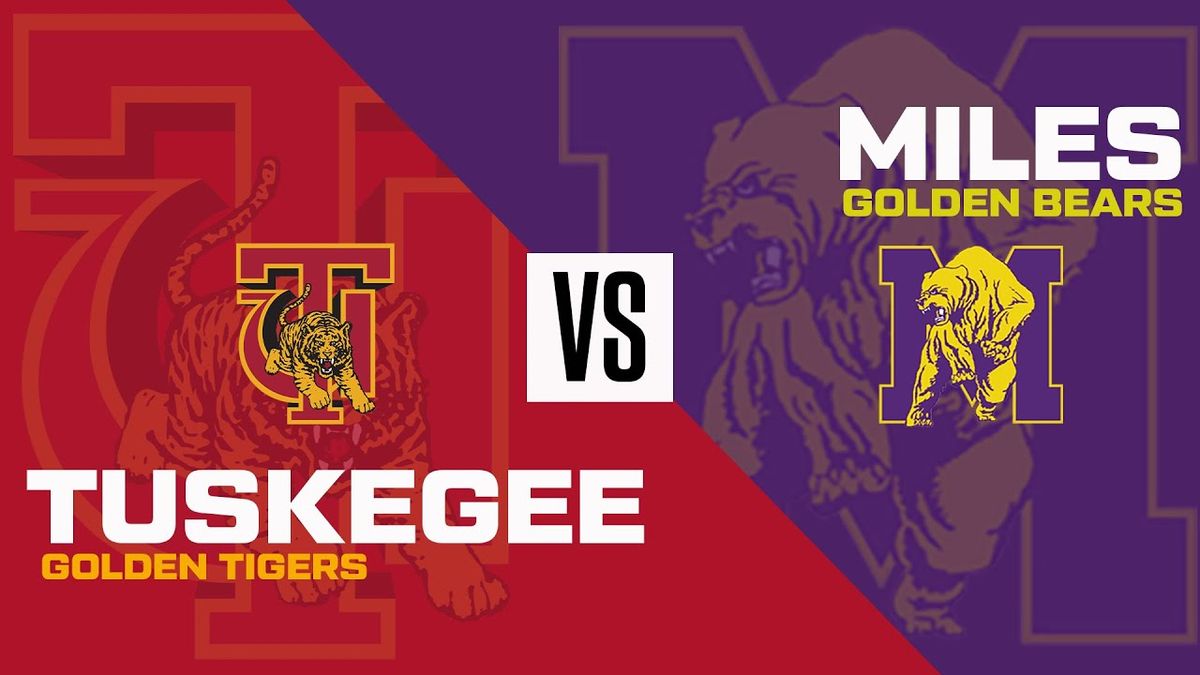 Miles College Golden Bears vs. Tuskegee Golden Tigers
