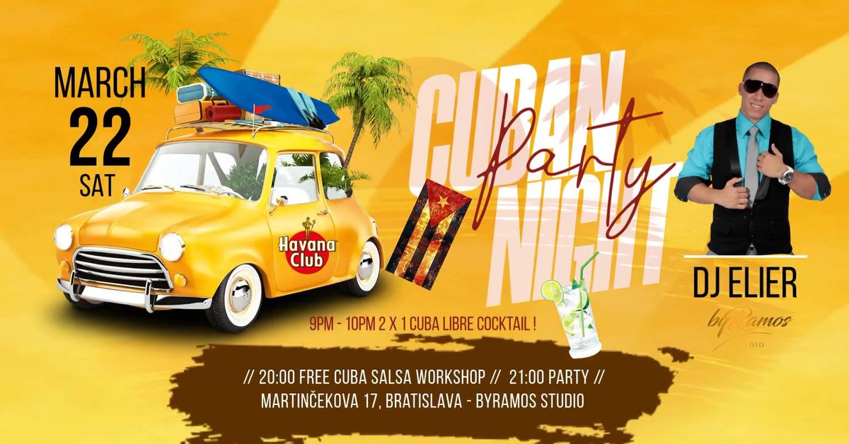 Cuban Night Social Dancing!!