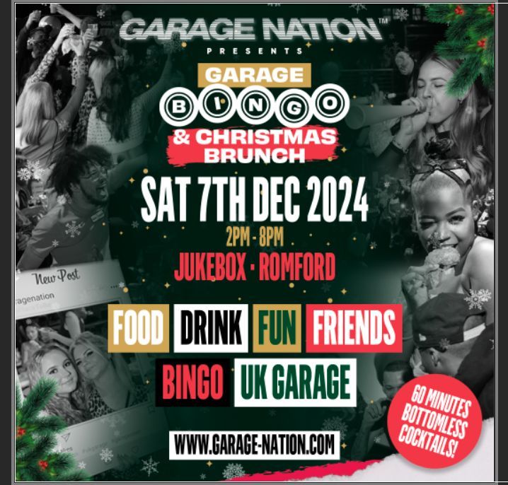 Garage Nation presents The Christmas Garage Bingo